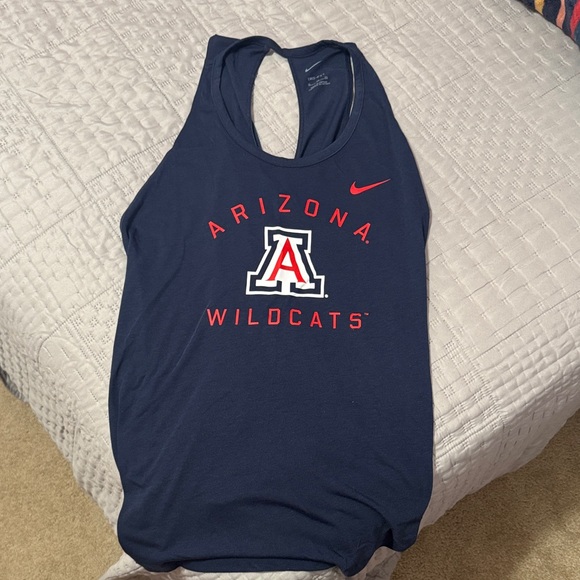 Nike Arizona Wildcats Navy Blue Tank - Picture 1 of 2
